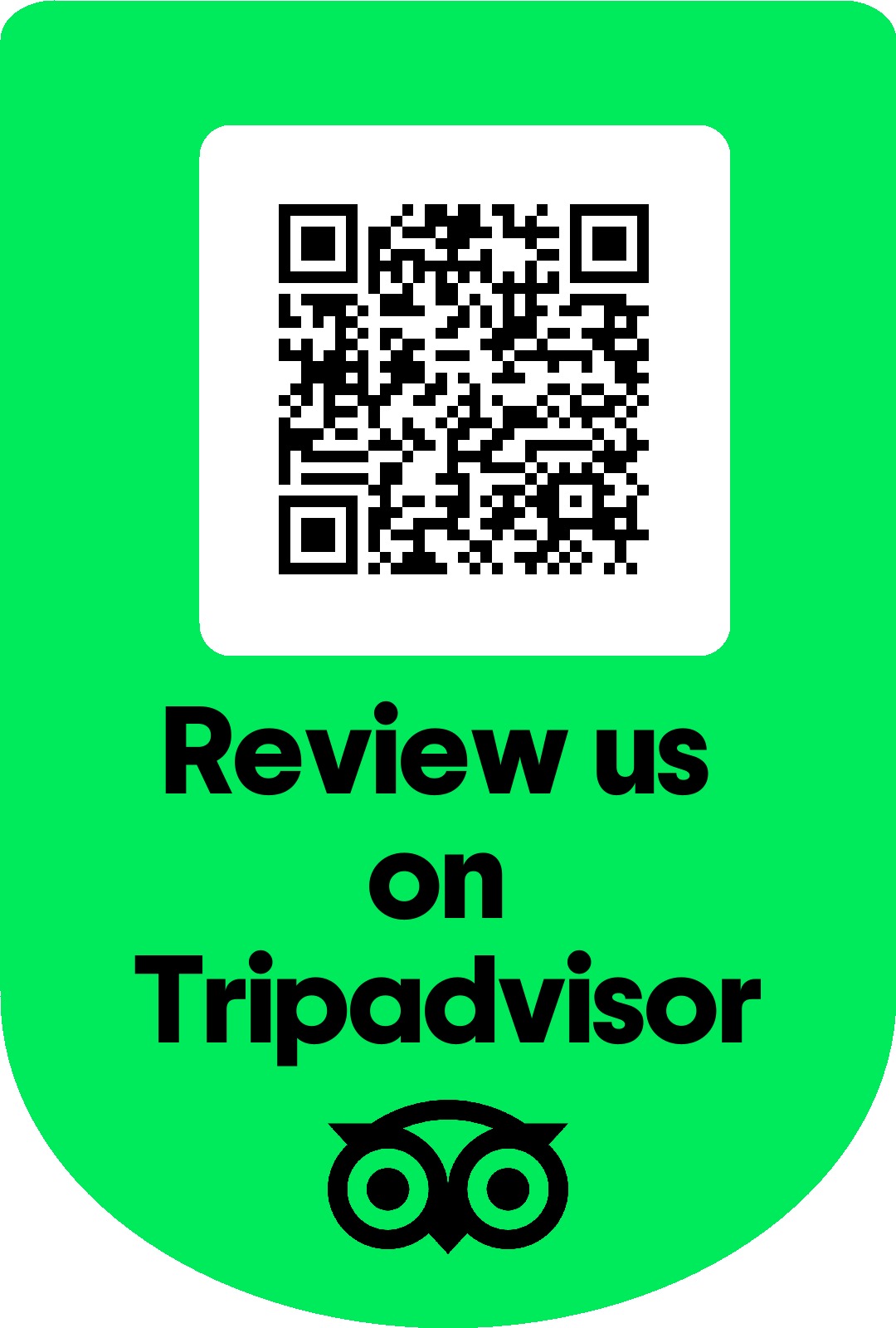 Review us on TripAdvisor